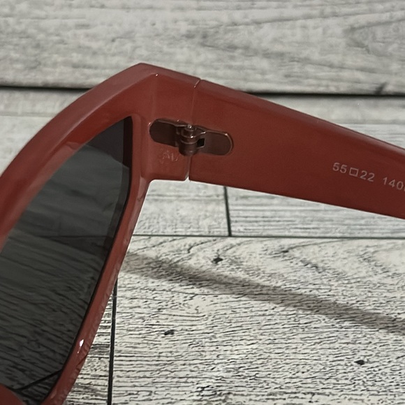 Red retro vintage summer beach sun glasses - Picture 7 of 9